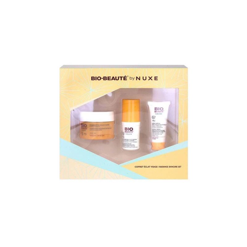 Bio beaute masque detox 50ml + crema detox anti-inquinamento 15ml + contorno occhi 15ml