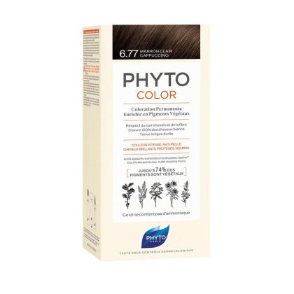 Phyto color 6.77 marrone chiaro cappuccino
