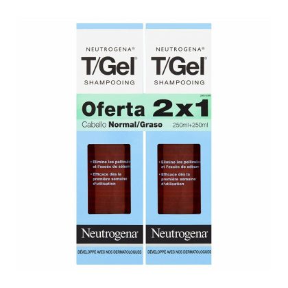 Neutrogena t/gel shampoo c.grasso 2x250ml