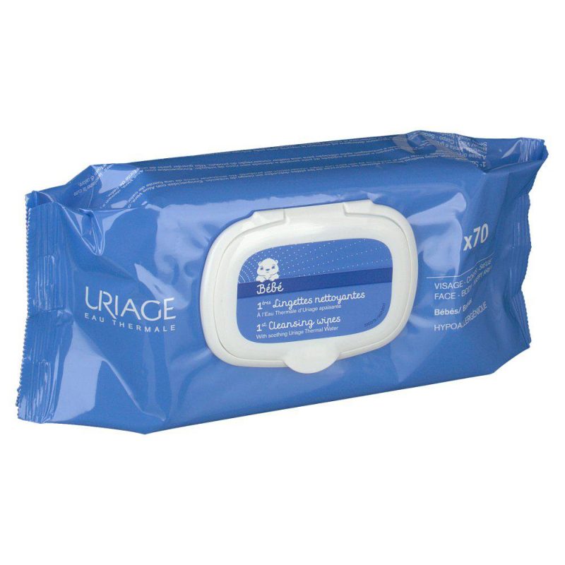 Uriage baby salviette detergenti 70 unid