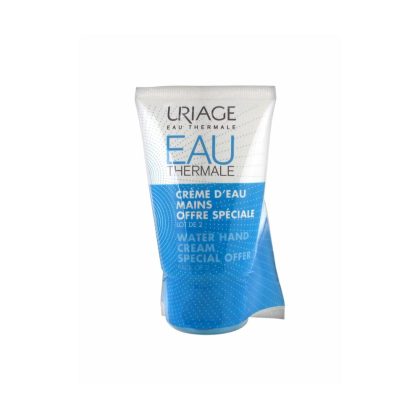 Uriage creme d’eau mains 2x50ml