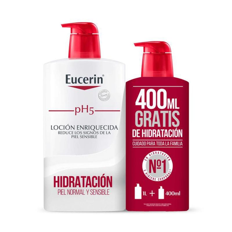 Eucerin ph5 lozione enr 1000ml+400ml