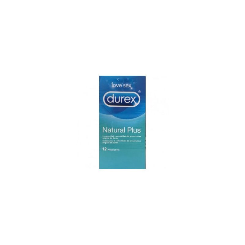 Durex natural plus 12 unità