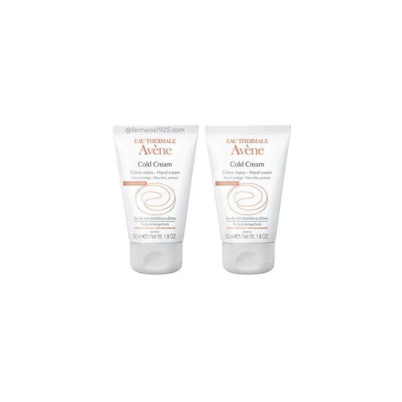 Avene cold cream mains 2x50ml