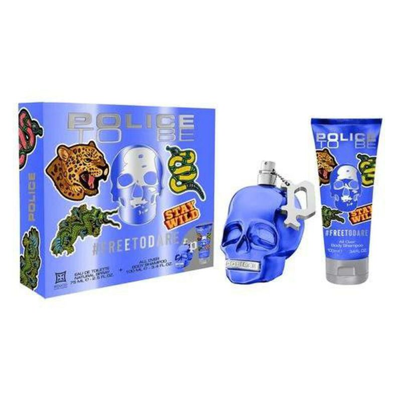 Police to be free to dare man etv 75ml + gel doccia 100ml