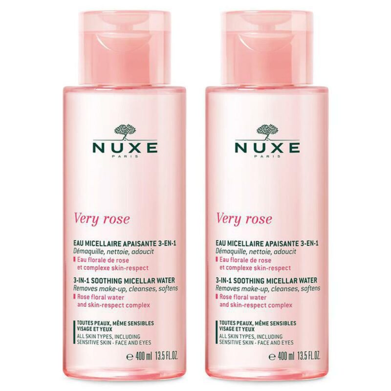 Nuxe very rose acqua micellare calm 2x400ml