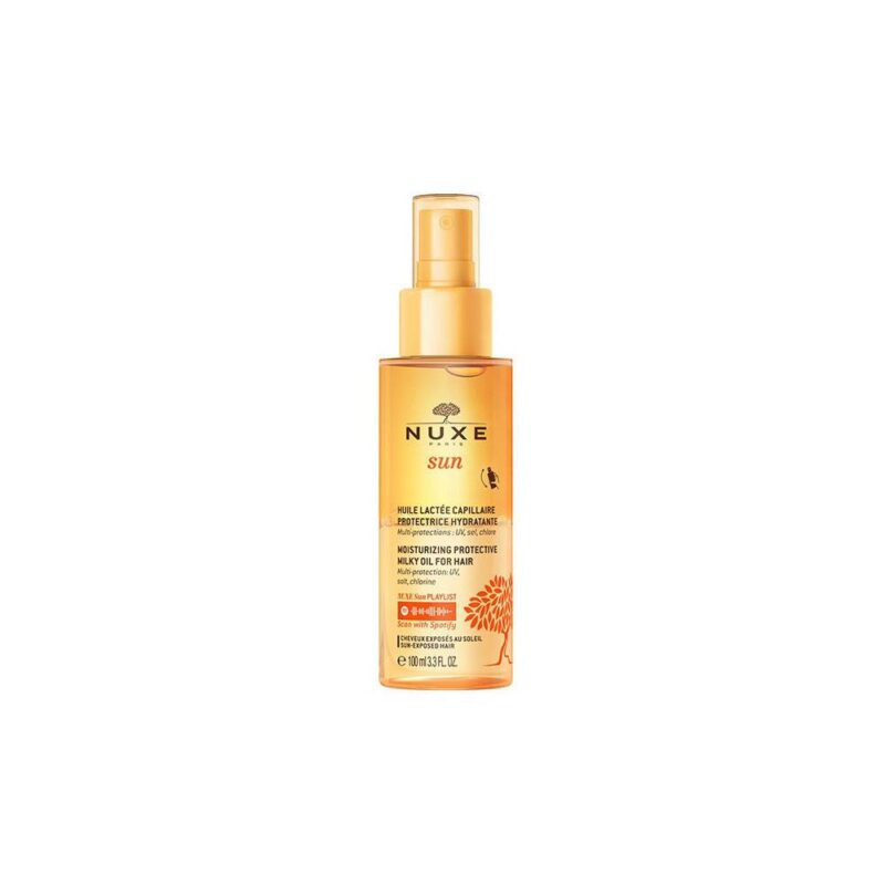 Nuxe sun olio capillare spf50 100ml