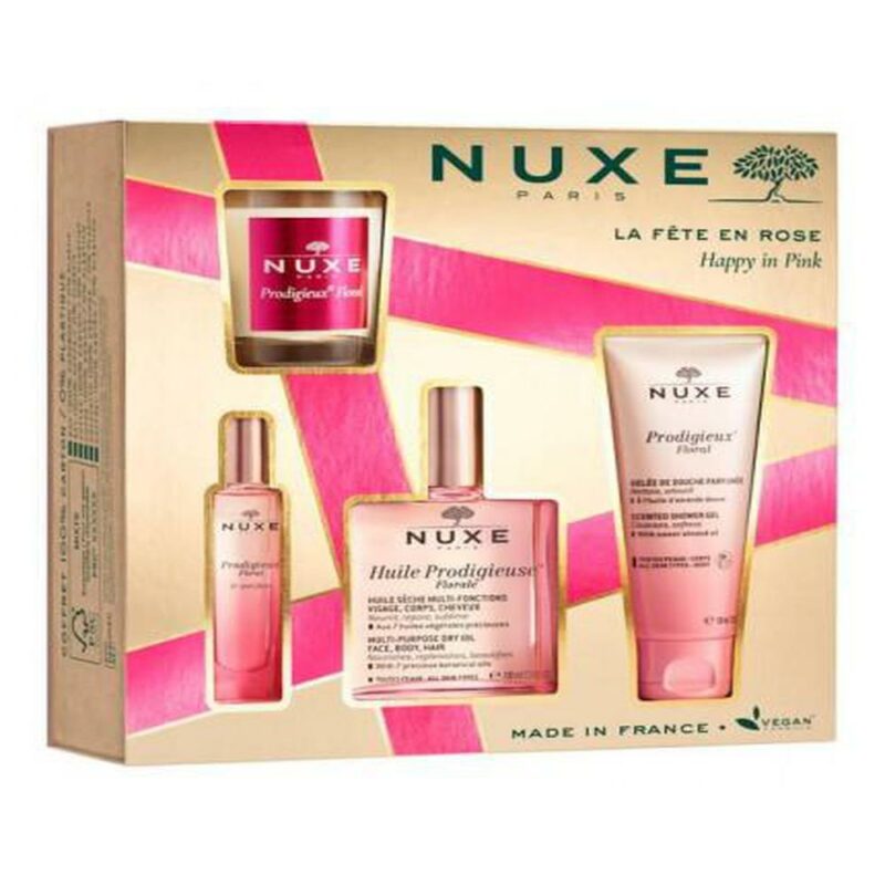 Nuxe huile prodigieuse 50ml + olio doccia 100ml+ le parfum 15ml