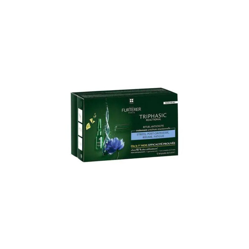 Rene triphasic trattamento 12x5ml + shampoo