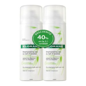 Klorane shampoo secco avena color 2x150ml