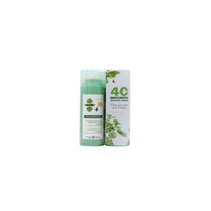 Klorane shampoo secco ortica color 2x150ml