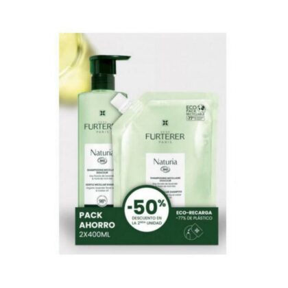 Rene naturia shampoo micelar 400ml + ricarica