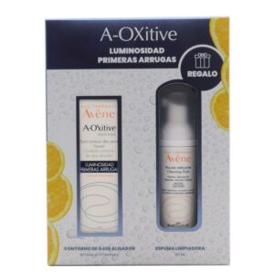 Avene a-oxitive crema occhi 15ml+ schiuma detergente