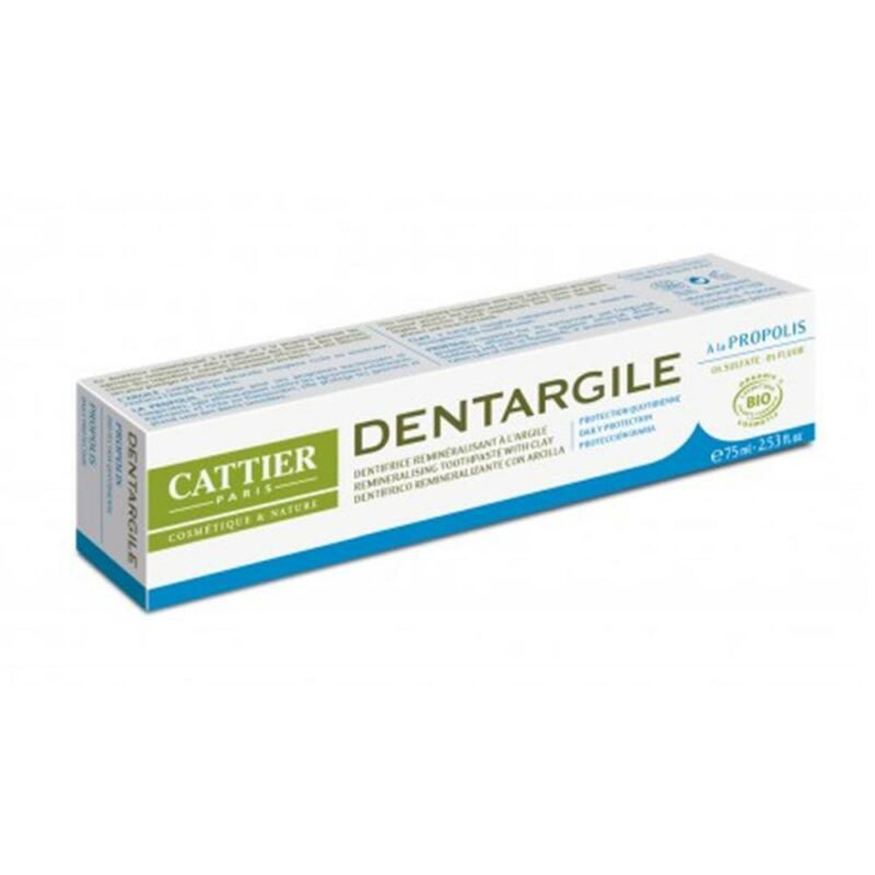 Cattier dentifrico dentargile propoli 75ml