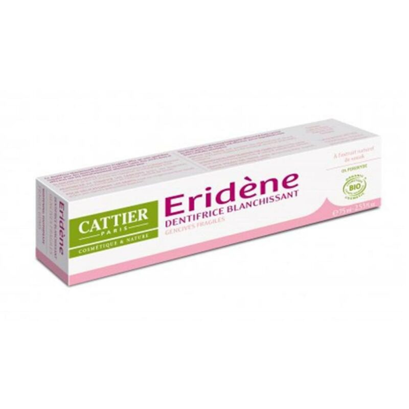 Cattier dentifrico eridene sens 75ml