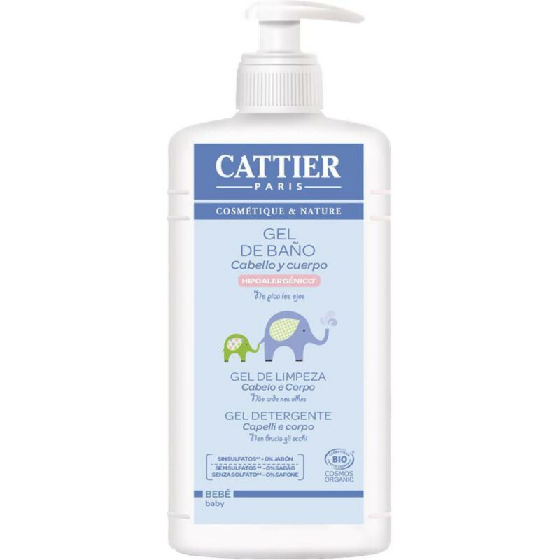 Cattier gel bagno baby 500ml