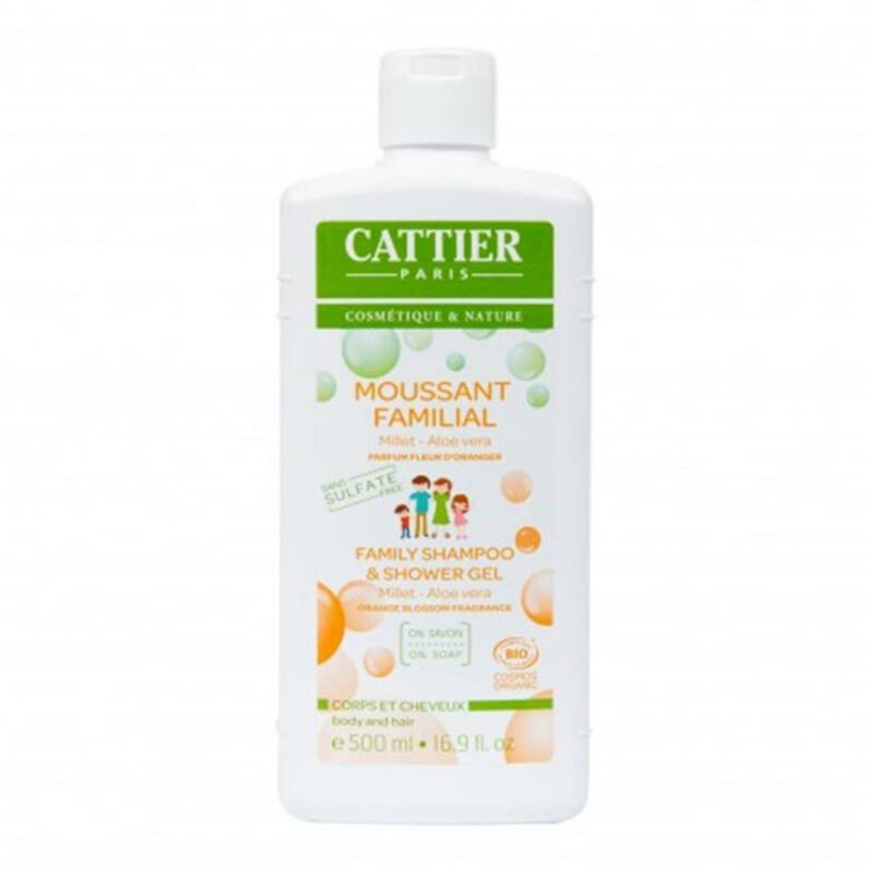 Cattier gel doccia/shampoo s/s 500ml