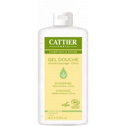 Cattier gel doccia rinfrescante verbena 1l