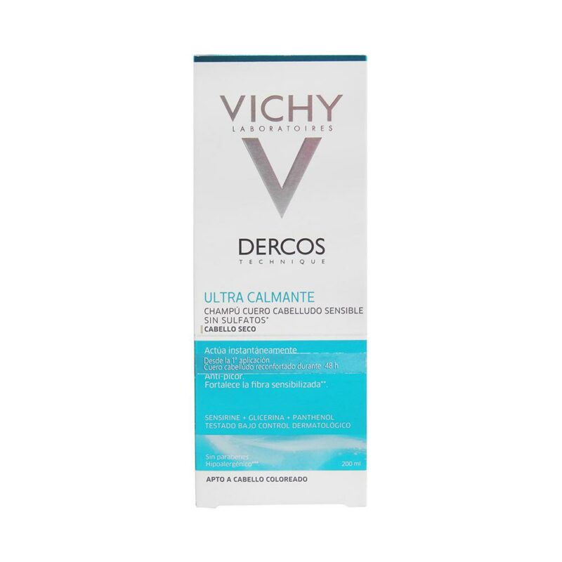 Vichy dercos ultra calmante sh sec 200ml