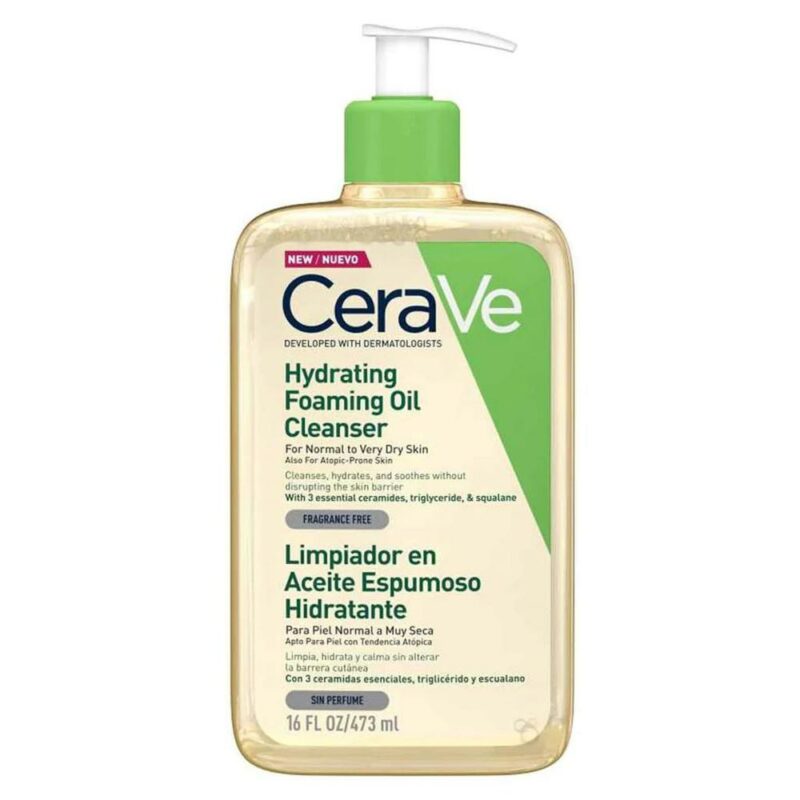 Cerave olio detergente schiumoso 473ml