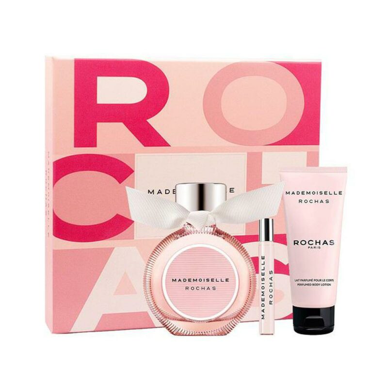 rochas mademoiselle epv 90ml + latte corpo 100ml