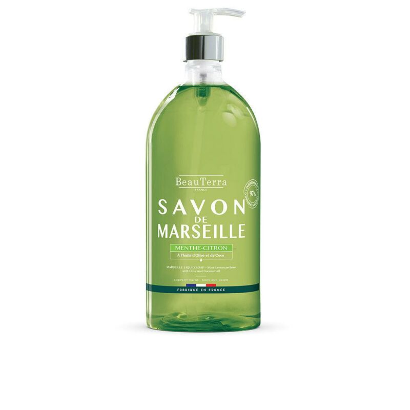 Beauterra sapone di marsiglia menta limone 1l