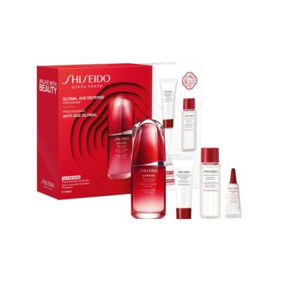 Shiseido ultimune power infusing 3.0 50ml + sapone detergente 15ml + tonico 30ml + contorno occhi 3ml