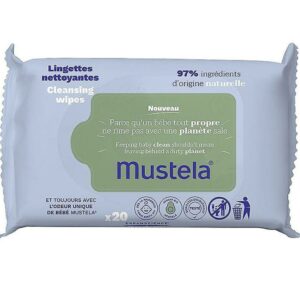 Mustela salviettine viso e corpo 20uds