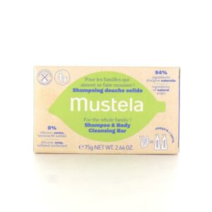 Mustela shampoo solido capello e corpo 75g