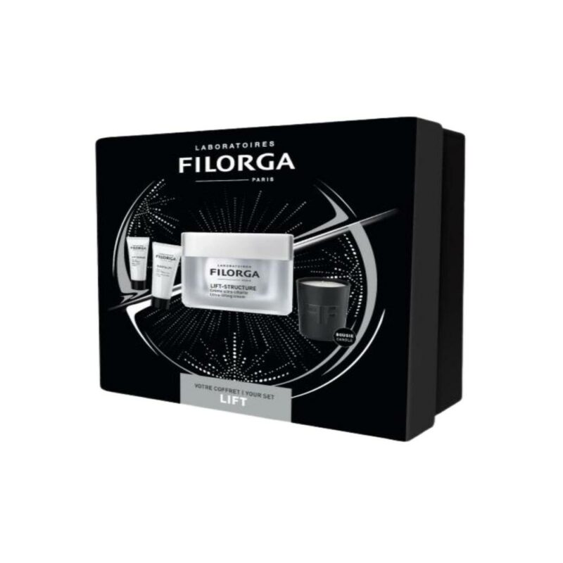 Filorga lift-structure radiance 50ml + sleep-lift 15ml + lift designer 7ml+ candela regalo