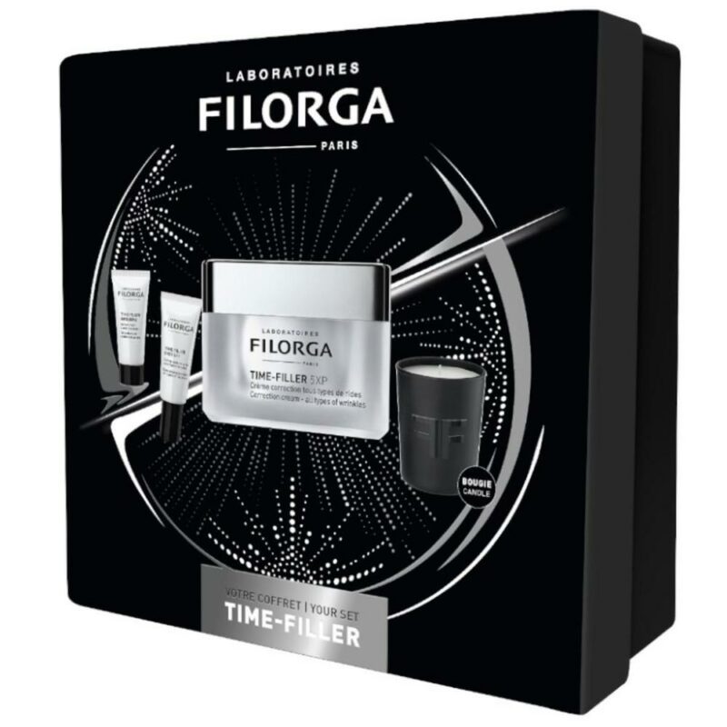 Filorga time-filler 5xp crema 50ml+ intensive 7ml + candela regalo