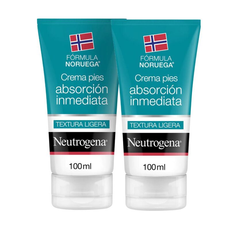 Neutrogena cr piedi assorbimento rapido 2x100ml