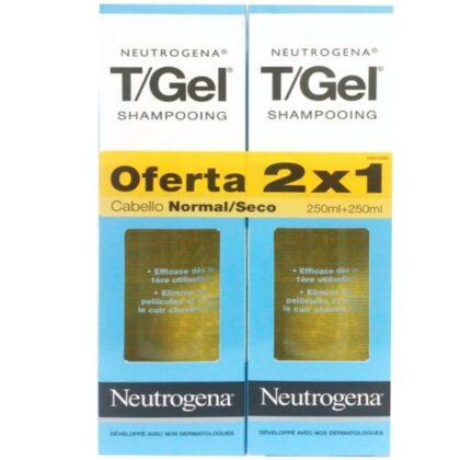 Neutrogena t/gel shampoo c.secco 2x250ml