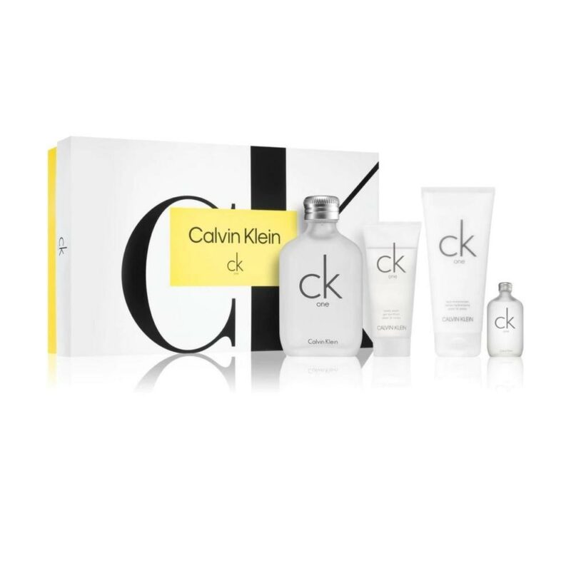 Calvin klein ck one eau de toilette  200ml  + body lotion 200 ml + gel doccia