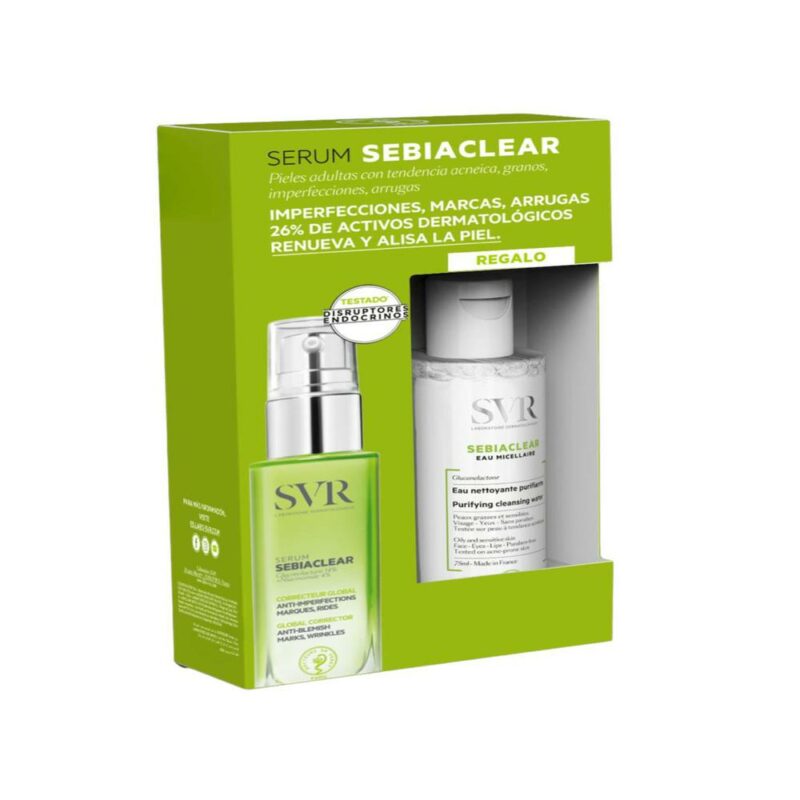 Svr sebiaclear sr 30ml + acqua micellare