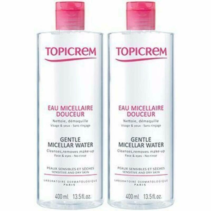 Topicrem acqua micellare delicata 2x400ml