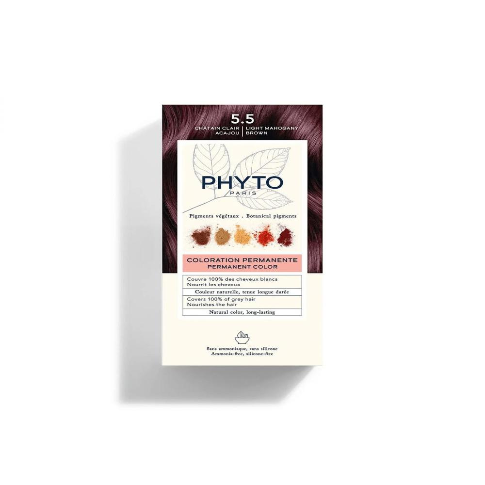 Phyto color 5.5 castano chiaro mogano