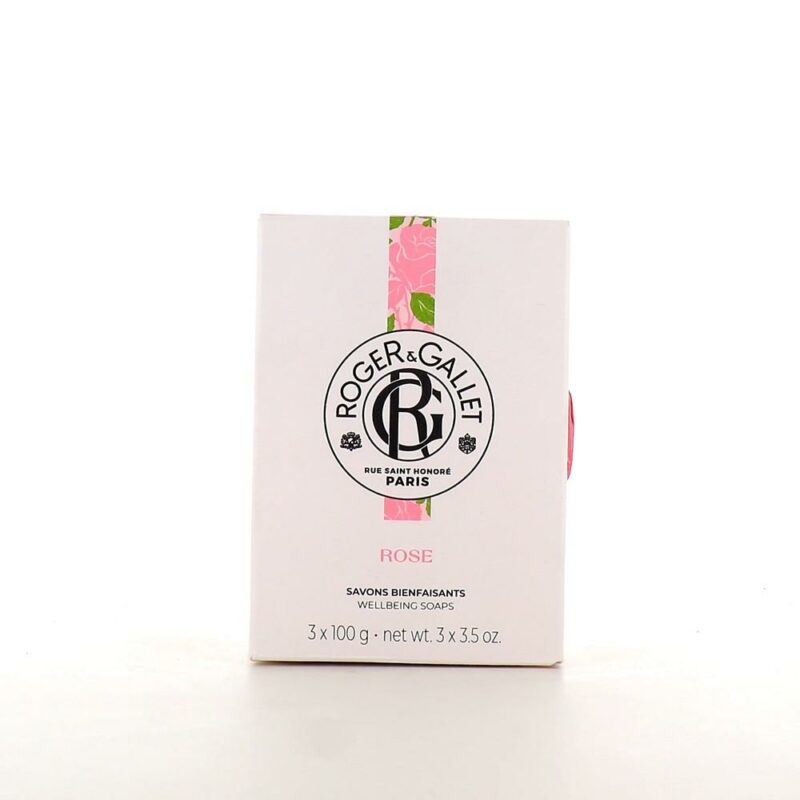 R&g rose savon 3x100g