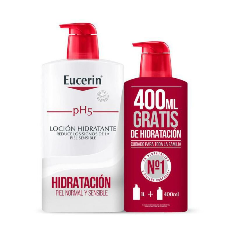 Eucerin ph5 lozione family 1000ml+ 400ml