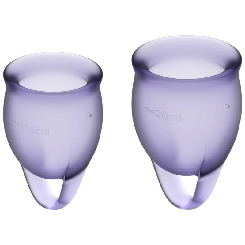 Satisfyer menstrual cup lilla