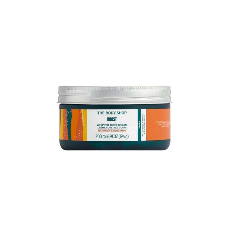 Body shop boost m&b body cream 200ml