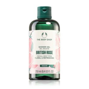 Body shop british rose shower gel 250ml