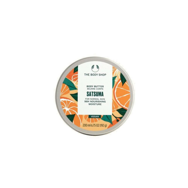 body shop body butter satsuma 200ml