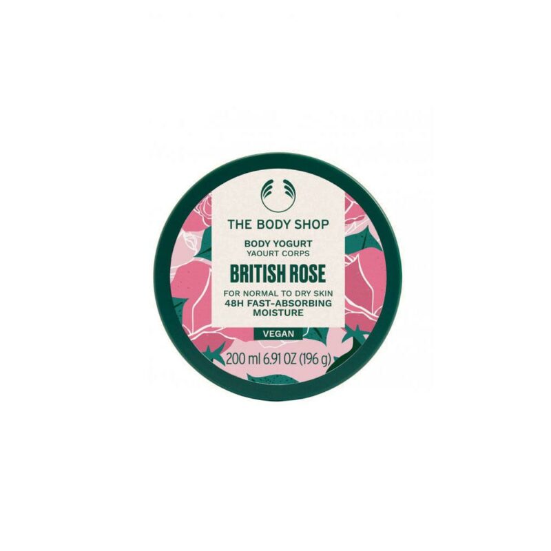 body shop body yogurt british rose 200ml