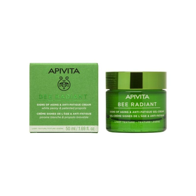 Apivita bee radiant gel-crema anti età