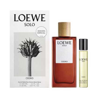 Loewe solo cedro etv 100ml + 20ml set