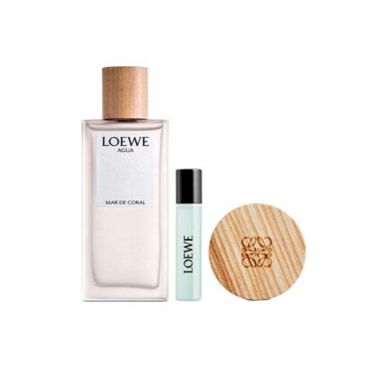 Loewe agua mar coral eau toilette 100ml +set