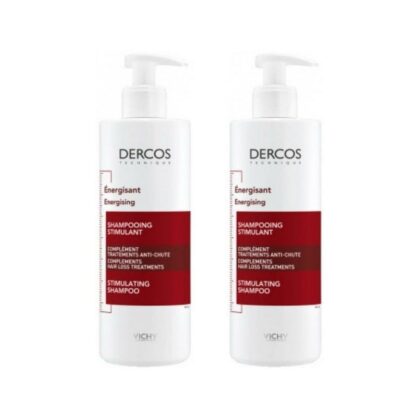 Vichy dercos energizzantezzante capelli 400mlx2