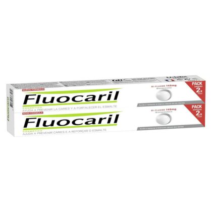 Fluocaril bi-fluor sbiancante 2x75ml